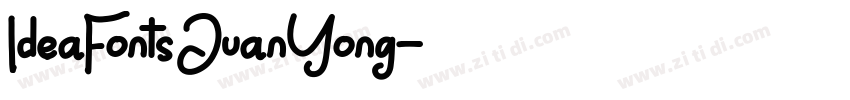 IdeaFonts JuanYong字体转换